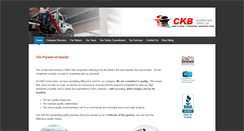 Desktop Screenshot of ckbconstruction.com